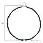 D'Joy Natürlicher Olmek Jadeit Halskette ca. 45 cm + 5 cm Extender, 925 Silber rhodiniert ca. 120,00 ct.