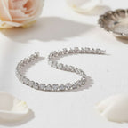 LUXURIANT DIAMOND - Lab Grown Diamant SI-GH SGL zertifiziert Armband ca. 19 cm 925 Silber rhodiniert ca. 3,00 ct.