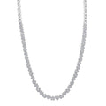 LUXURIANT DIAMOND - Lab Grown Diamant SI-GH SGL zertifiziert Halskette ca. 45 cm 925 Silber rhodiniert ca. 3,00 ct.