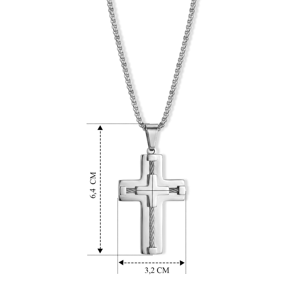 316L Edelstahl Halskette ca. 59.5 cm ca. 32,00g