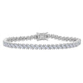 LUXURIANT SGL zertifiziertes SI-GH Labor Diamant 19cm Armband - 3 ct.