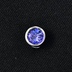 Rhapsody AAAA Tansanit Anhänger 950 Platin ca. 1.05 ct