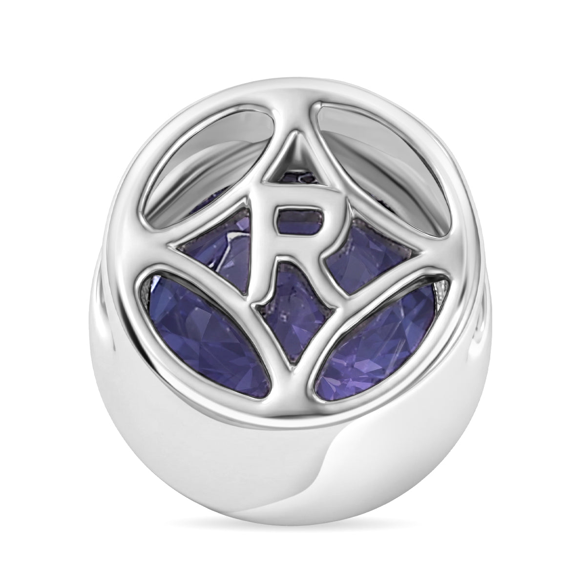 Rhapsody AAAA Tansanit Anhänger 950 Platin ca. 1.05 ct