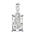 LUXURIANT IGI zertifizierter VS2-F Labor Diamant Anhänger in 950 Platin - 2 ct.