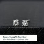 LUXURIANT DIAMOND - Lab Grown Diamant SI-G Ohrringe 925 Silber Rhodiniert ca. 0.25 ct