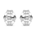 LUXURIANT DIAMOND - Lab Grown Diamant SI-G Ohrringe 925 Silber Rhodiniert ca. 0.25 ct