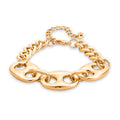 Gelb Armband ca. 19 cm + 5 cm Extender, ca. 38,50g