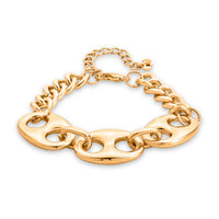 Gelb Armband ca. 19 cm + 5 cm Extender, ca. 38,50g