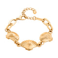 Gelb Armband ca. 19 cm + 5 cm Extender, ca. 14,50g