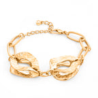 Gelb Armband ca. 20 cm + 4 cm Extender, ca. 25,00g