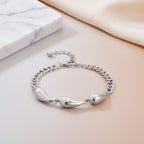 Armband ca. 20 cm + 5 cm Extender, ca. 21,00g