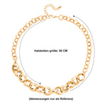 Gelb Halskette ca. 50 cm + 5 cm Extender, ca. 77,50g