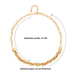 Gelb Halskette ca. 52 cm + 5 cm Extender, ca. 39,00g