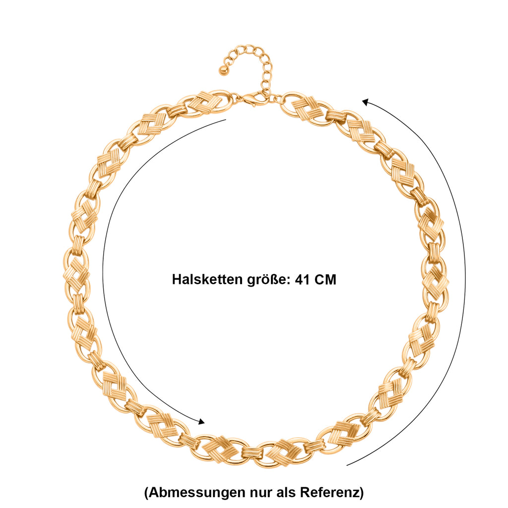 Gelb Halskette ca. 52 cm ca. 49,10g