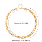 Gelb Halskette ca. 52 cm ca. 49,10g