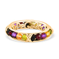 EVER TRUE Mehrfarbig Edelsteine Ring Nickelfreies Messing (Größe 16.00) ca. 6,00 ct