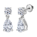 LUXURIANT DIAMOND - Lab Grown Diamant VS-EF SGL zertifiziert Ohrringe 950 Platin ca. 2.00 ct