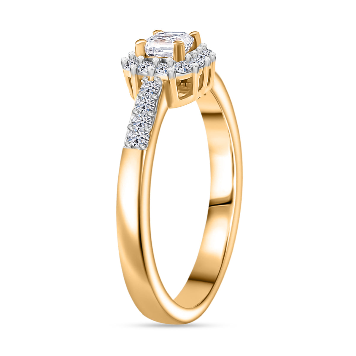 750 Gelbgold Vermeil