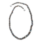 BALI LIVE DEAL - D'Joy AAA Labradorit Halskette ca. 45 cm 925 Silber rhodiniert ca. 150.00 ct