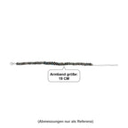D'Joy AAA Labradorit Armband ca. 19 cm + 5 cm Extender, 925 Silber rhodiniert ca. 60,00 ct.