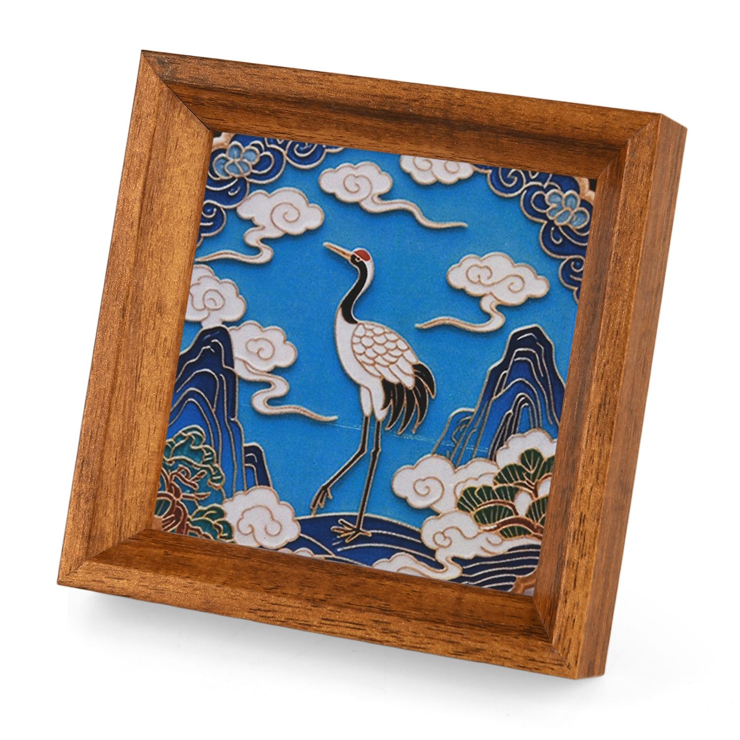 " Golden Lottery Painting frame table disply  Product size: 18.5 * 16 * 5CM Packaging: 1 piece/white box Function: Photo frame, colored sand, water-based eco-friendly adhesive, plastic cup, oil painting scraper"