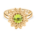 EVER TRUE Peridot Ring Nickelfreies Messing (Größe 20.00) ca. 0,89 ct