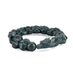 Natürlicher Olmek Jadeit Armband Flexibles (17-18.5 cm) ca. 300,00 ct.