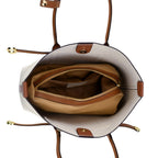 Weiß und Braun