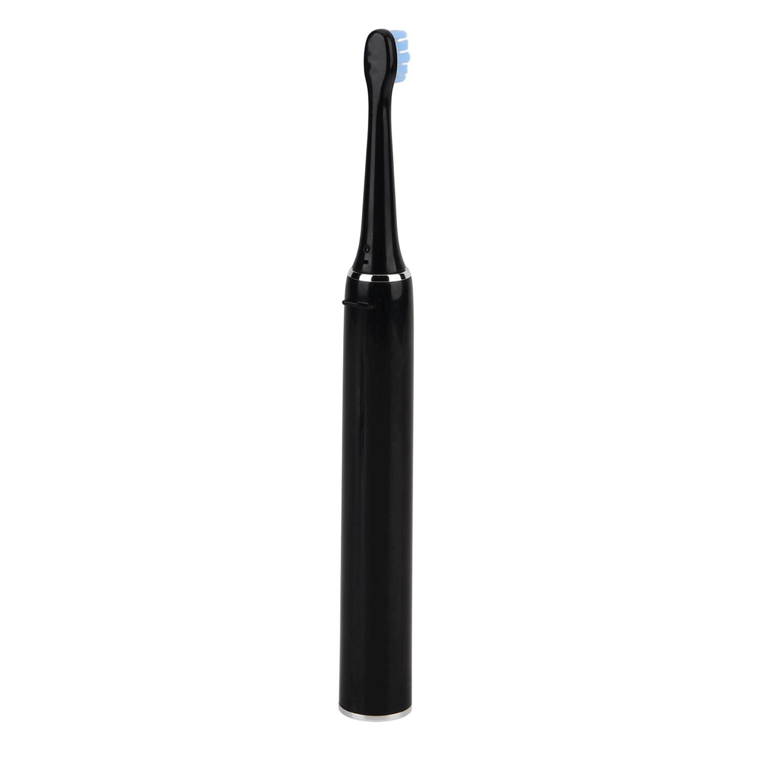 USB charging frequency sonic electric toothbrush - white Size: 24.5*2.5cm                              Weight: 116g                                    Material: ABS                                             3.7V 14500 lithium battery 500MA  2.5W Maximu