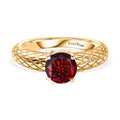 EVER TRUE Mosambik Granat Ring Nickelfreies Messing (Größe 17.00) ca. 1,32 ct