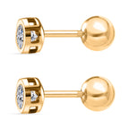 750 Gelbgold vermeil