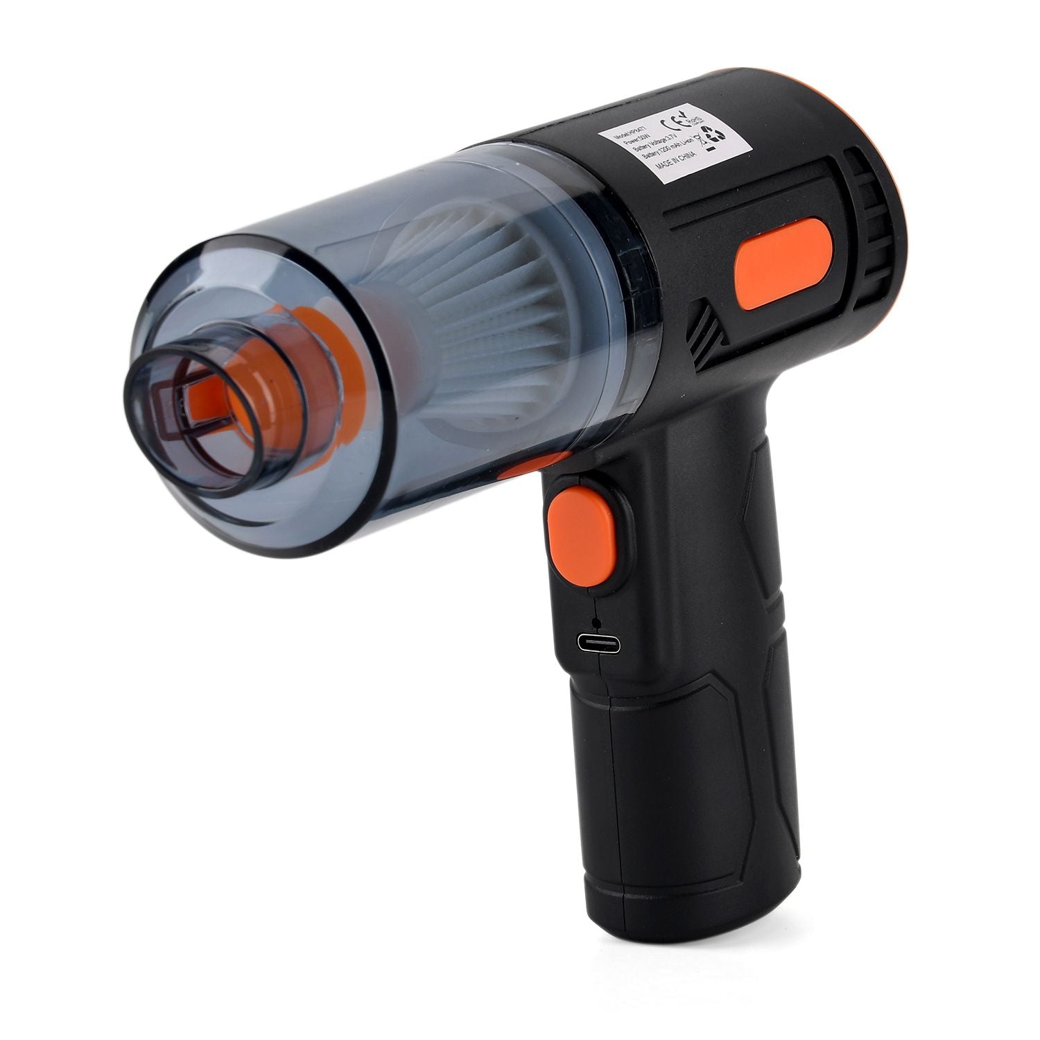 LIVMORE Akku Handstaubsauger, 4 in 1 Funktion, 280 Watt, Schwarz