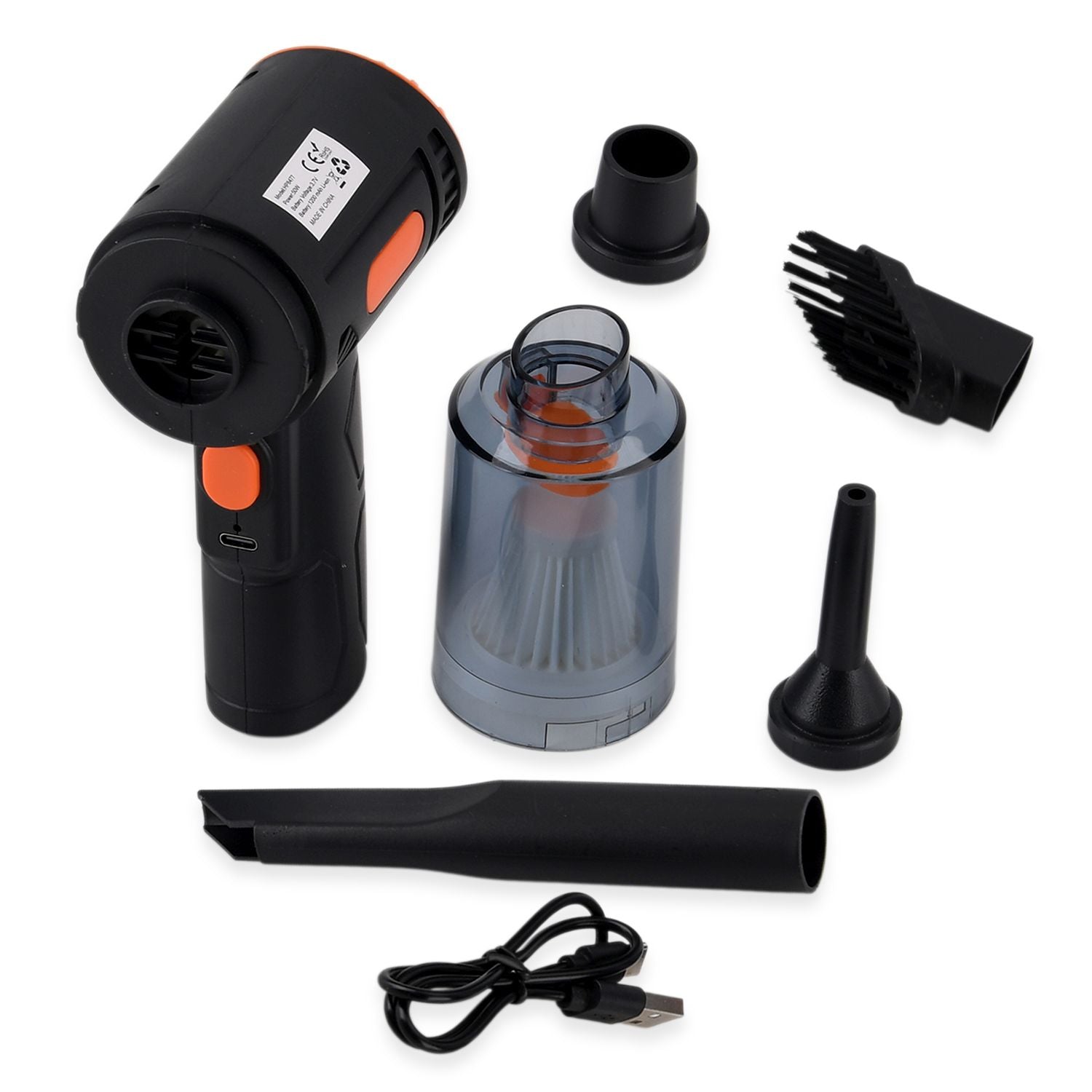 LIVMORE Akku Handstaubsauger, 4 in 1 Funktion, 280 Watt, Schwarz