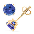 LUXORO AAA Tansanit Ohrringe 585 Gold ca. 1,70 ct.
