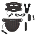 BEAUTECH Gesichts und Dekolleté maske, LED Lichttherapie, Schwarz