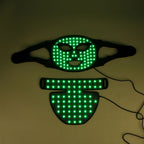 BEAUTECH Gesichts und Dekolleté maske, LED Lichttherapie, Schwarz