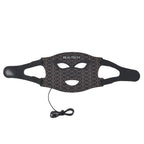 BEAUTECH Gesichts und Dekolleté maske, LED Lichttherapie, Schwarz