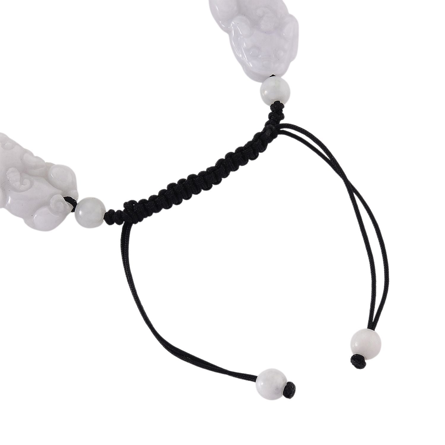 Weiße Jade Armband Flexibles (15.25- 23 cm) ca. 80,00 ct.