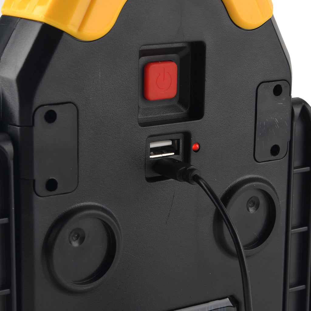 Solar tripod light                                                                     Charging time: about 2-3 hours Discharge time: about 5-8 hours Battery capacity: 2400mAh Drop height: 1M Waterproof grade: IP44 Function description: 3COB floodlight s