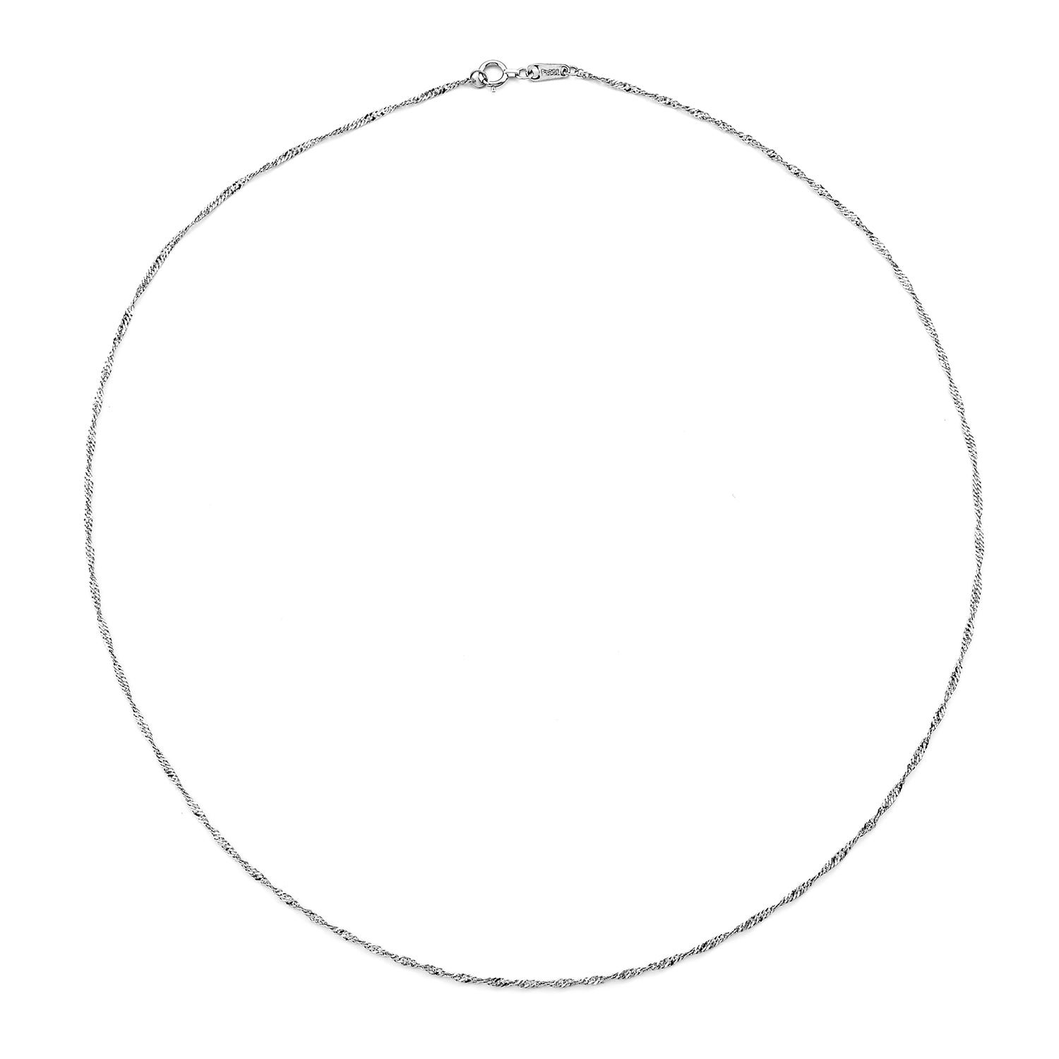 EXKLUSIVES ANGEBOT 950 Platin Singapurkette ca. 45 cm ca. 1,50g