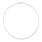 EXKLUSIVES ANGEBOT 950 Platin Singapurkette ca. 45 cm ca. 1,50g