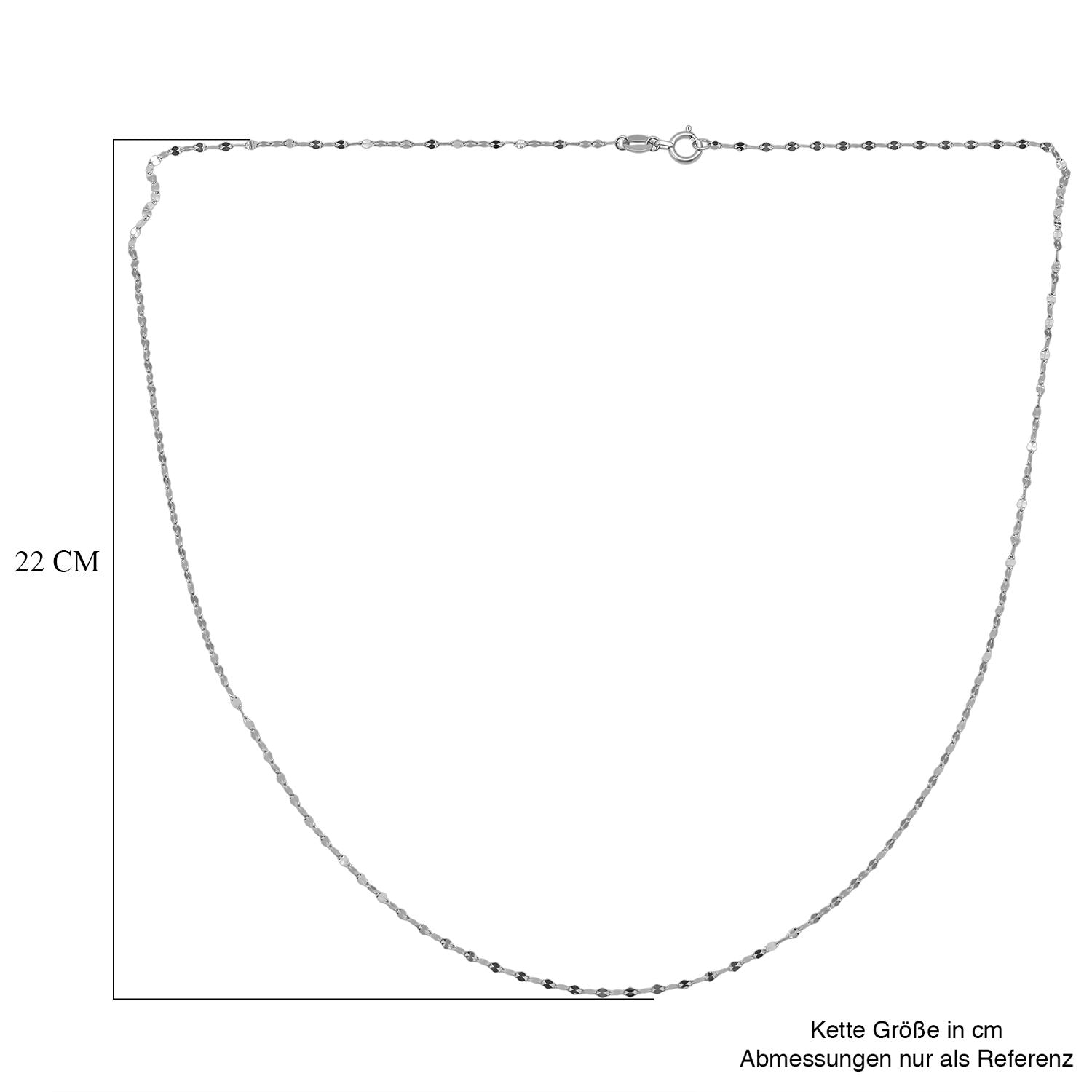 950 Platin Halskette ca. 45 cm