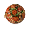 IL MURANO DI FRANCESCA - Roter MILLEROSE CABOCHON Ring 925 Silber 750 Gelbgold Vermeil (Größe 18.00)