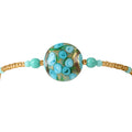 IL MURANO DI FRANCESCA- türkisfarbenes MILLEROSE WRAP 19cm Armband