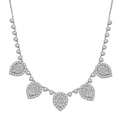 LUXURIANT DIAMOND - Lab Grown Diamant SI1 Halskette ca. 45 cm 925 Silber Silber (10-15 Werktage Lieferzeit) ca. 6.75 ct