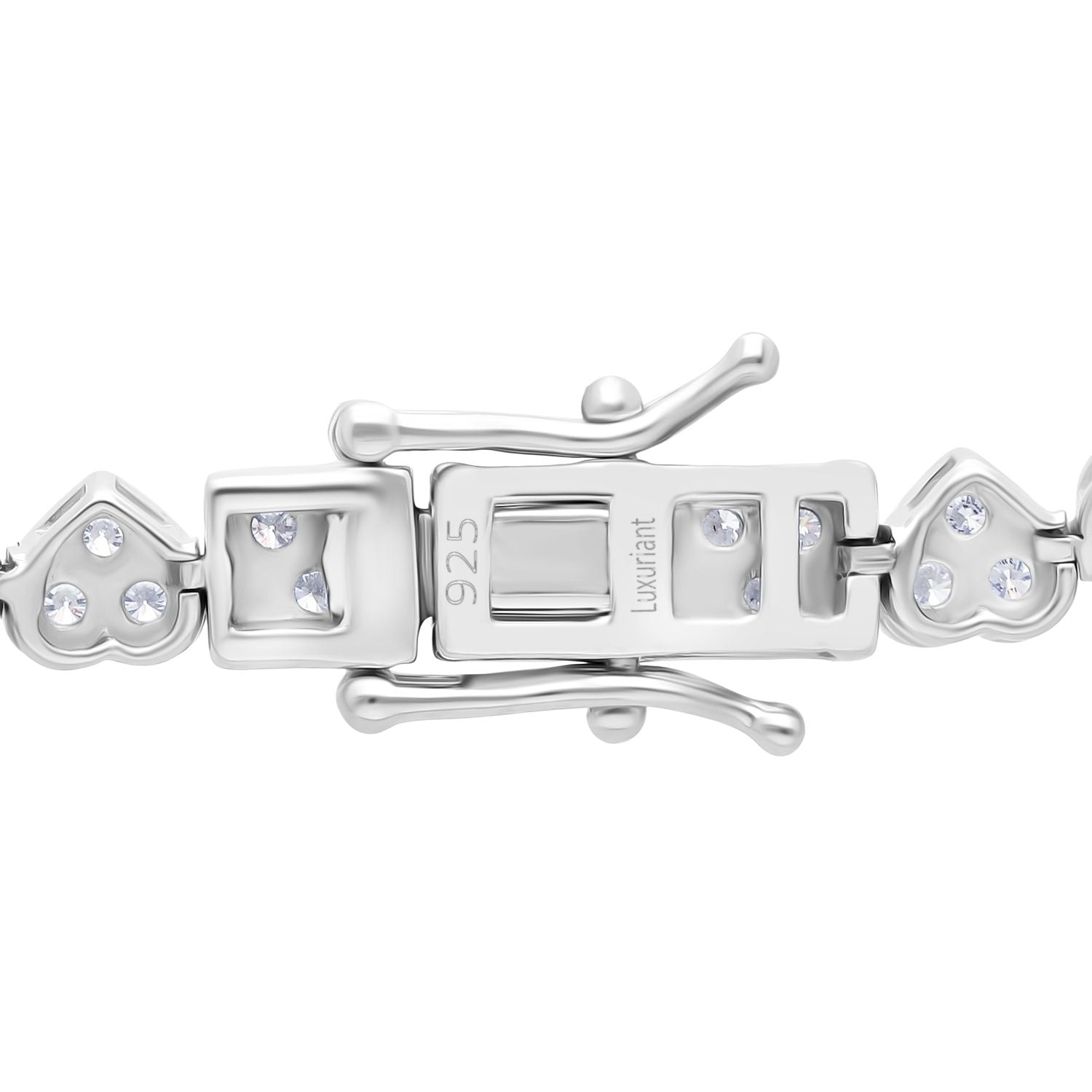 LUXURIANT SGL zertifizierte SI-GH Labor Diamant 45cm Halskette und 19cm Armband