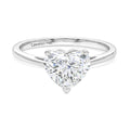 LUXURIANT IGI zertifizierter VS-EF Labor Diamant Ring in 950 Platin - 3 ct.