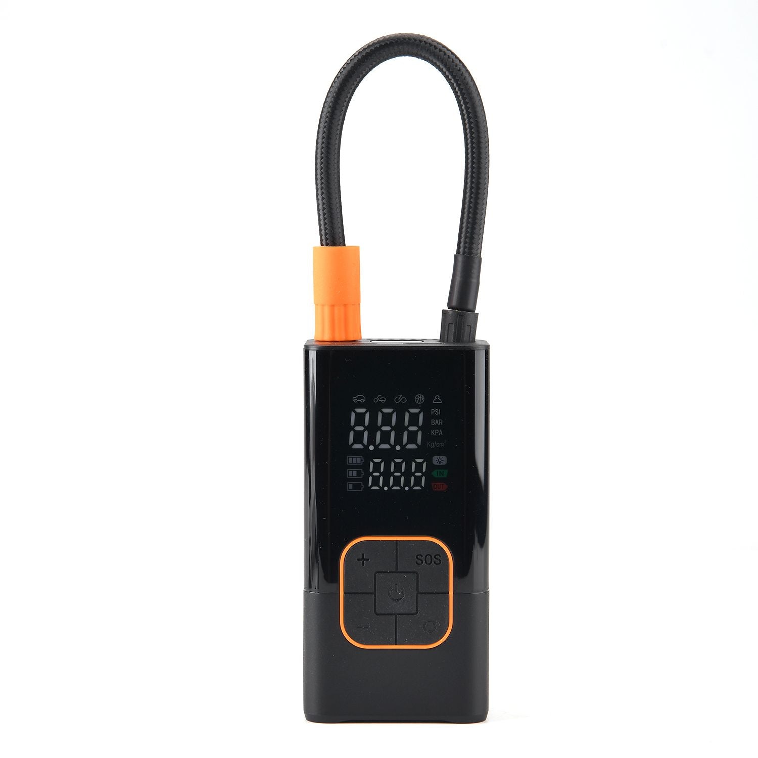 Kabelloser Mini-Luftkompressor 150 PSI, Tragbare Elektrische Luftpumpe 7,4V mit 4000mAh Akku