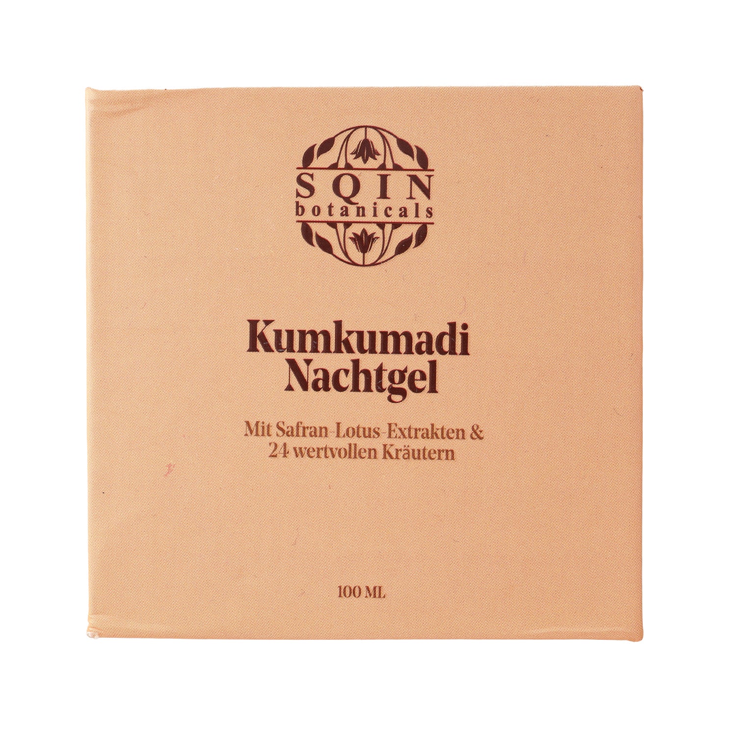 SQIN Botanicals Kumkumadi Kollektion mit Körperöl (100ml), Gesichtsöl (50ml), Cold Cream (100ml), und Nachtgel (100ml)