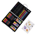 LIVMORE Künstler Malset 84 teilig in Aufbewahrungskoffer 30 x 25 cm, Mherfarbig